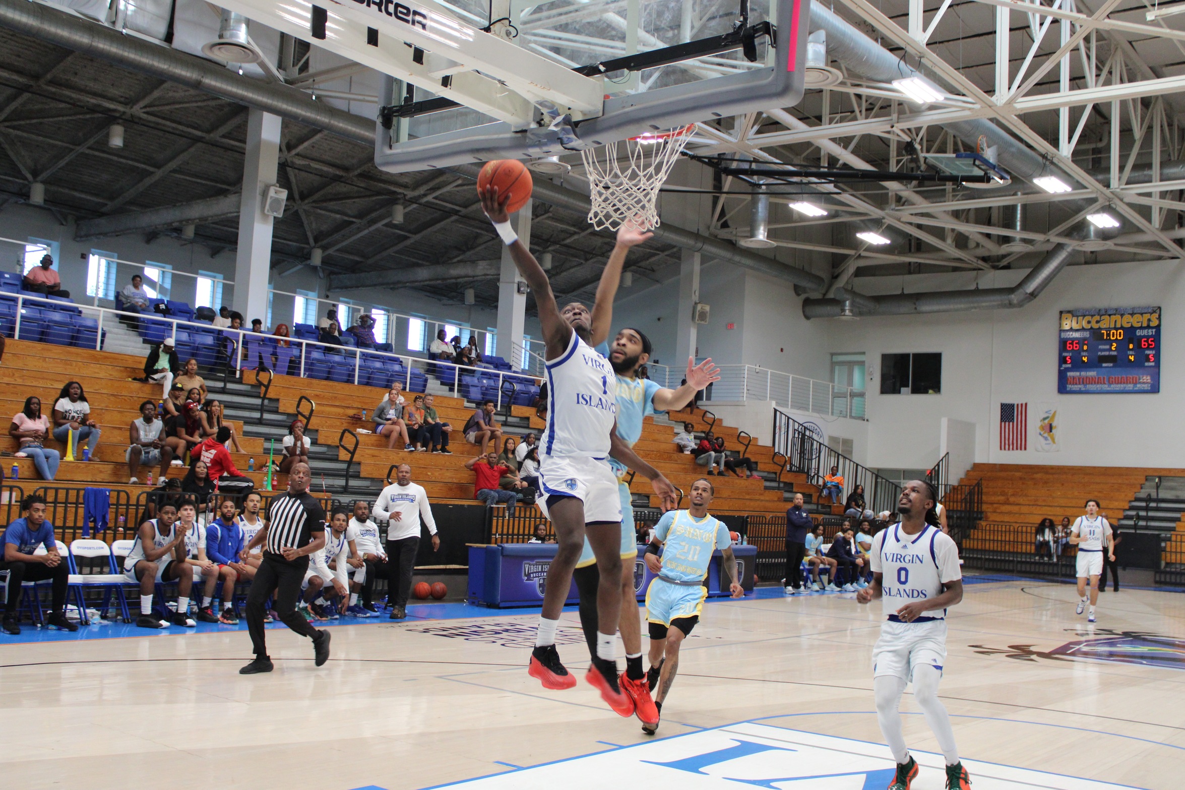 Buccaneer Men’s Basketball Team Takes Down SUNO